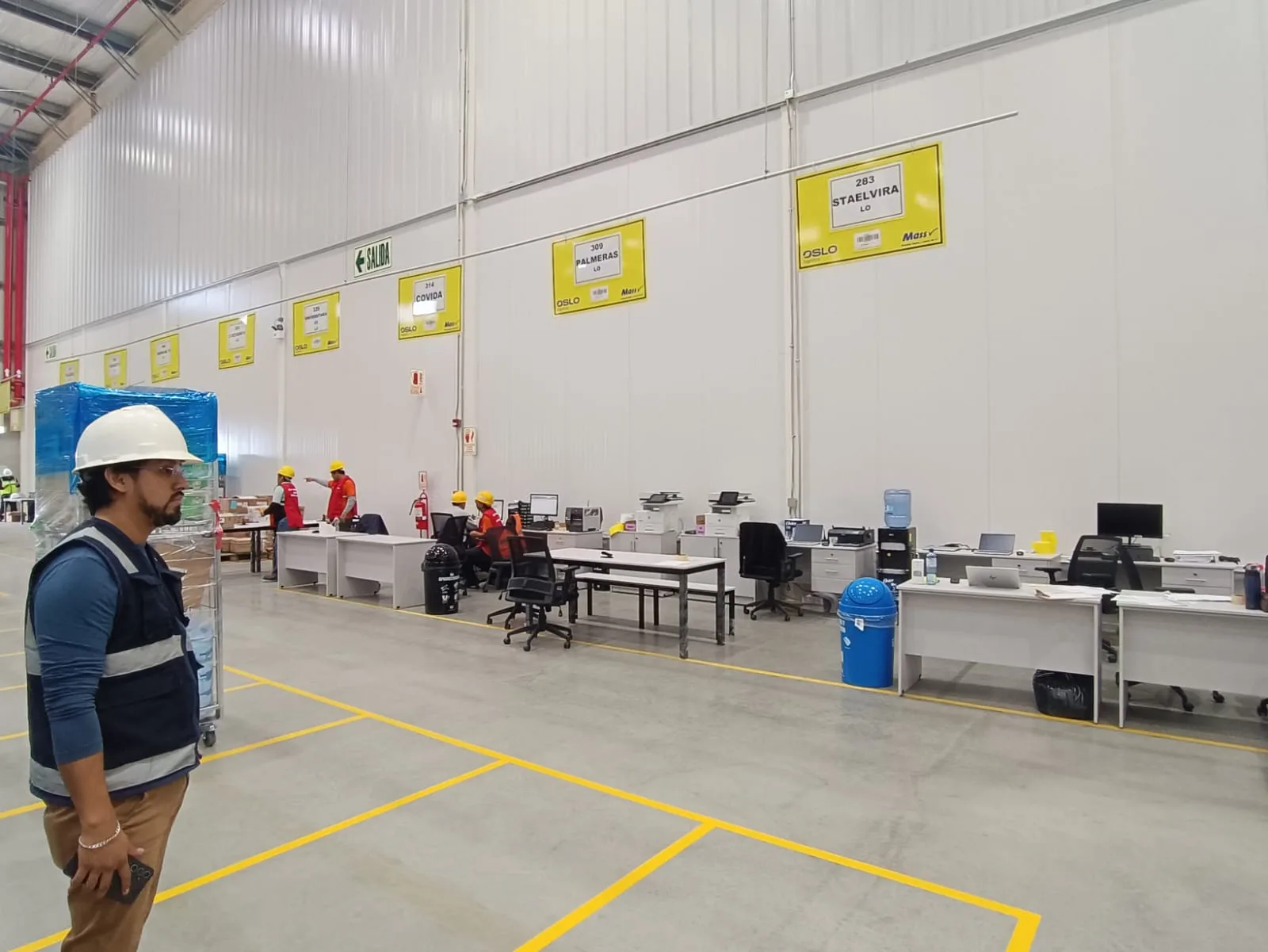 Instalación de equipos